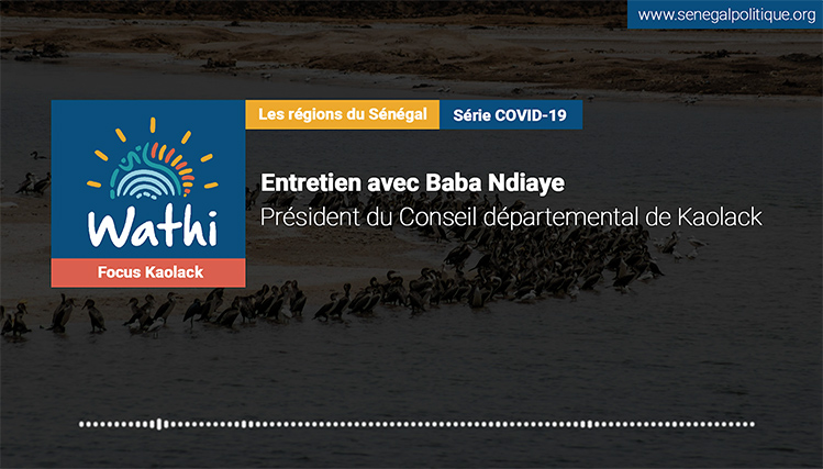 Baba Ndiaye, Président Conseil départemental: « Le combat contre le coronavirus doit être gagné au niveau local »