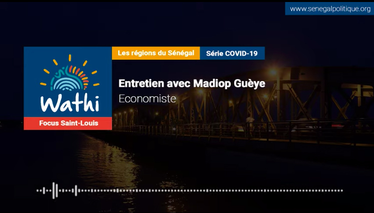 Madiop Guèye, Économiste: « A Richard-Toll, il y a une méfiance de la population envers les structures sanitaires à cause du risque de contamination »